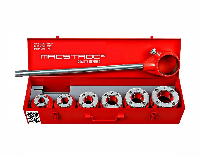 ratchet threader macstroc manual pipethreader